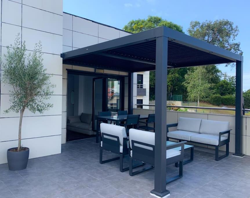 Apartmán Atico Con Esplendida Terraza Comillas Exteriér fotografie